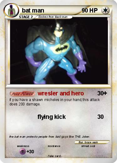 Pokemon bat man