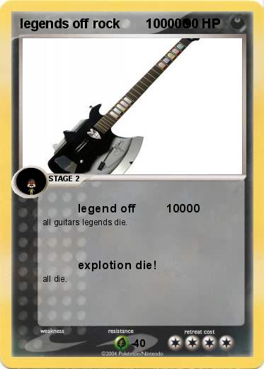 Pokemon legends off rock       100000