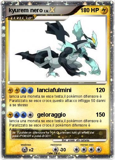 Pokemon kyurem nero