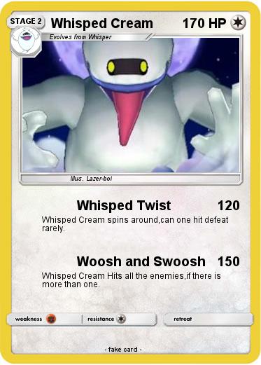 Pokemon Whisped Cream