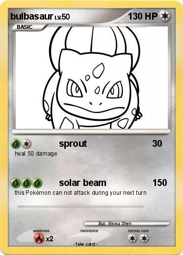 Pokemon bulbasaur