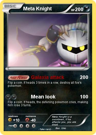 Pokemon Meta Knight