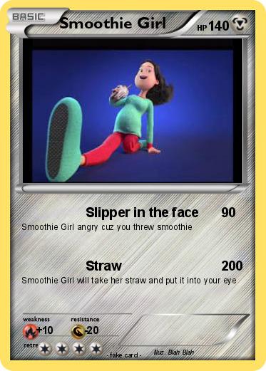 Pokemon Smoothie Girl