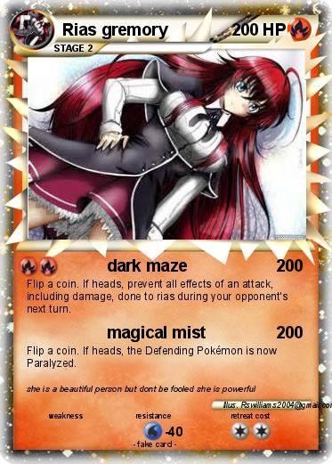 Pokemon Rias gremory