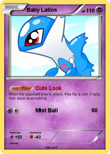 Pokemon Baby Latios