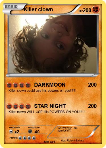 Pokemon Killer clown