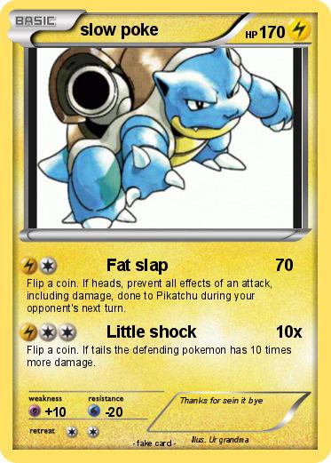 Pokemon slow poke