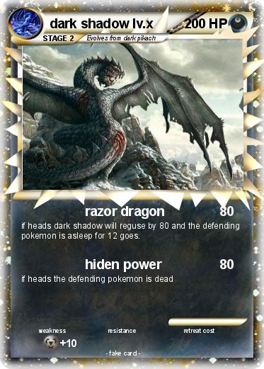 Pokemon dark shadow lv.x
