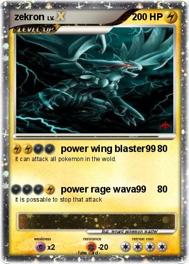 Pokemon zekron