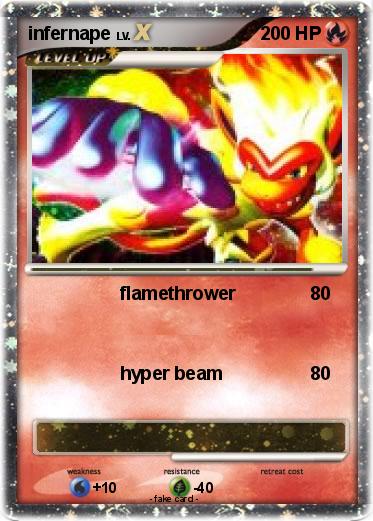 Pokemon infernape