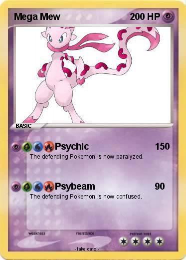 Pokemon Mega Mew