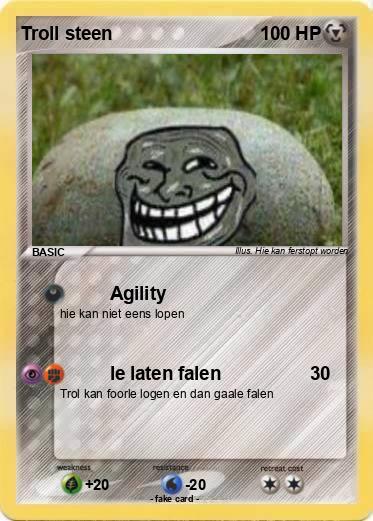 Pokemon Troll steen