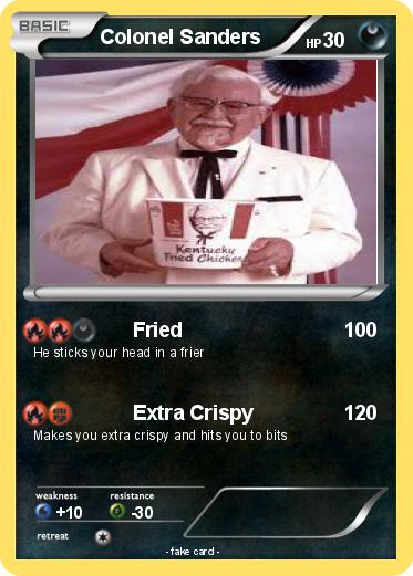 Pokemon Colonel Sanders