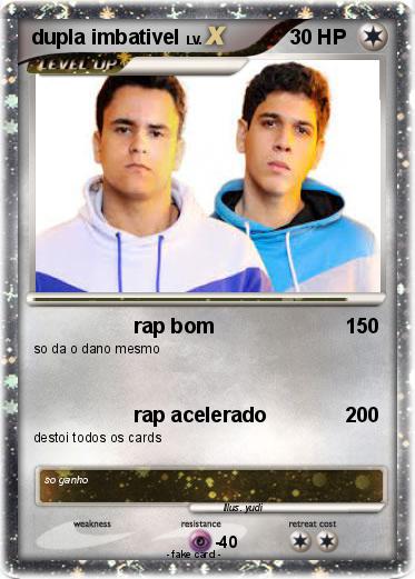 Pokemon dupla imbativel