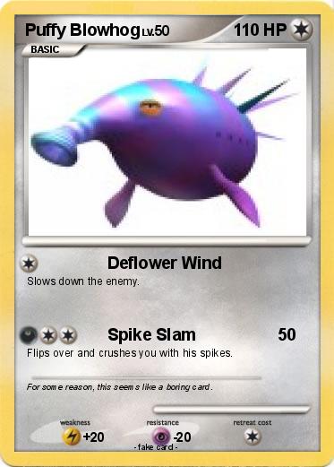 Pokemon Puffy Blowhog