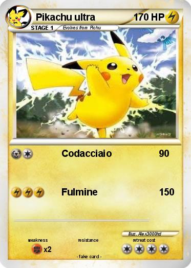 Pokemon Pikachu ultra