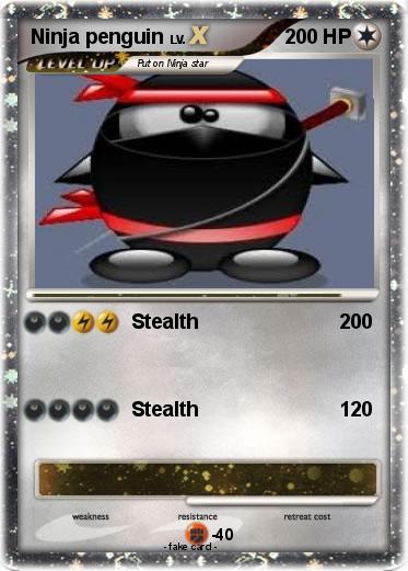 Pokemon Ninja penguin