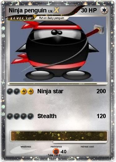 Pokemon Ninja penguin