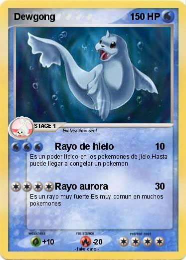 Pokemon Dewgong