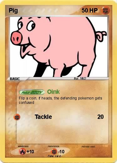 Pokemon Pig
