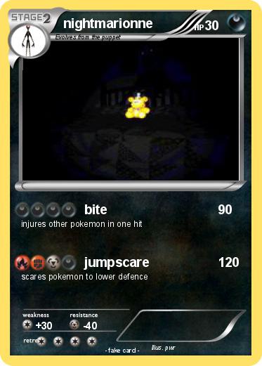 Pokemon nightmarionne