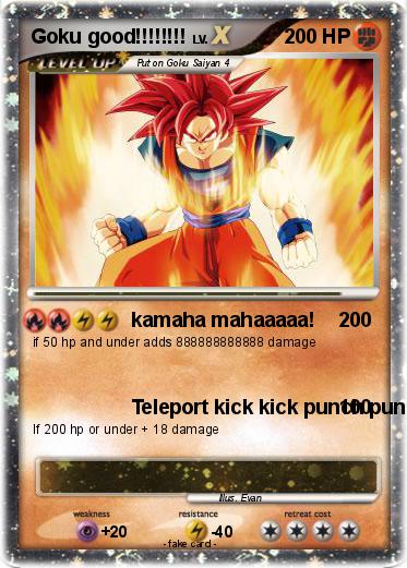 Pokemon Goku good!!!!!!!!
