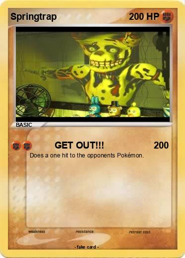 Pokemon Springtrap