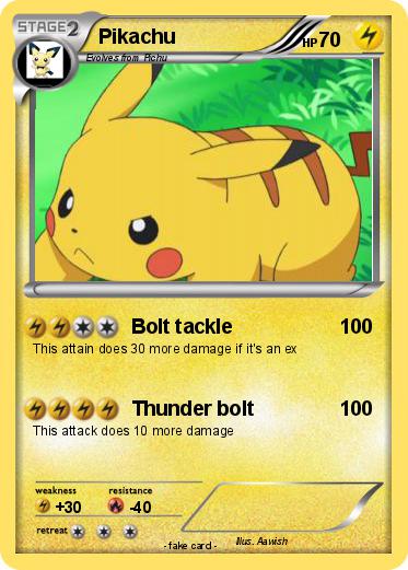 Pokemon Pikachu