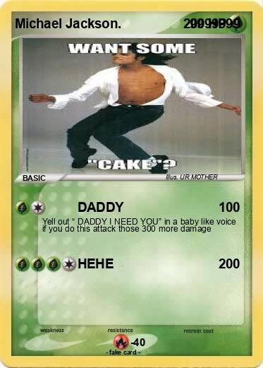 Pokemon Michael Jackson.                   9999999