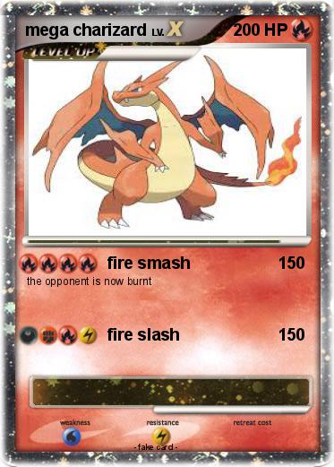 Pokemon mega charizard