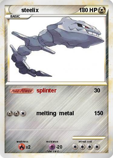 Pokemon steelix