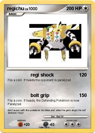 Pokemon regichu