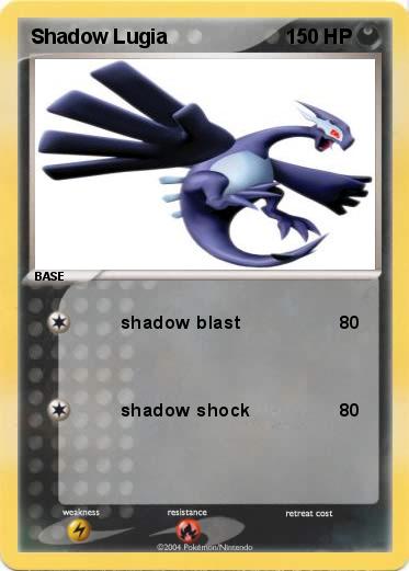 Pokemon Shadow Lugia
