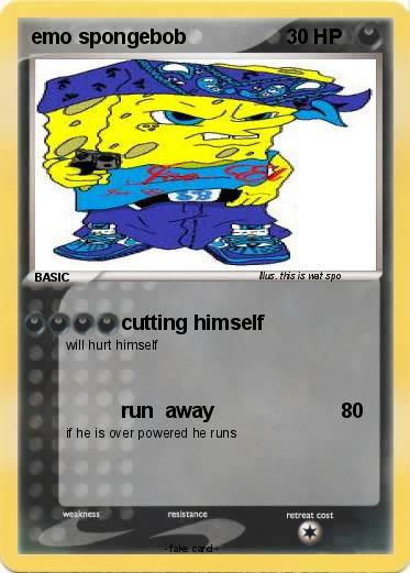 Pokemon emo spongebob