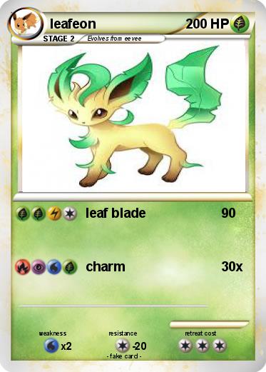 Pokemon leafeon