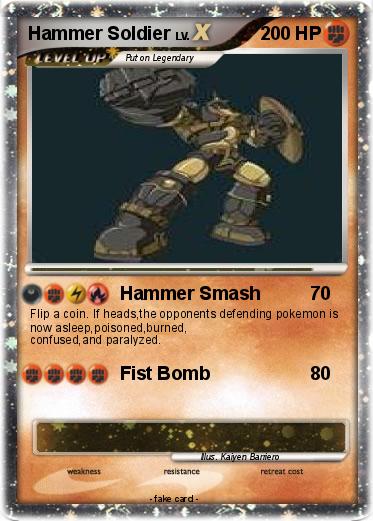 Pokemon Hammer Soldier