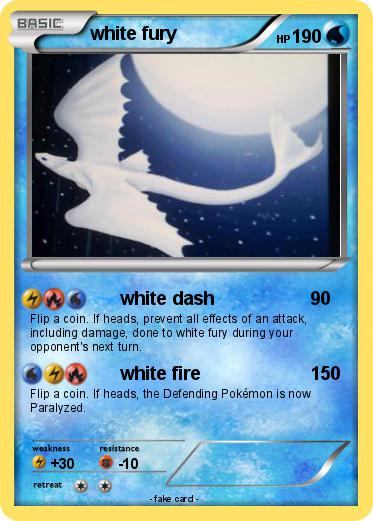 Pokemon white fury