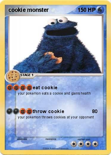 Pokemon cookie monster