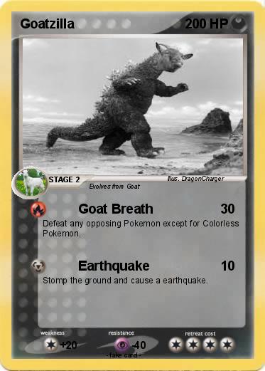 Pokemon Goatzilla