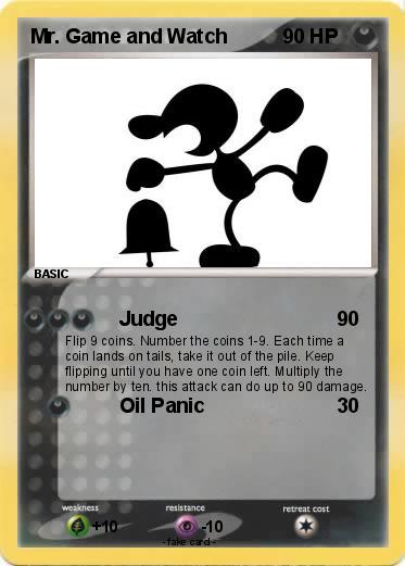 Pokemon Mr. Game and Watch