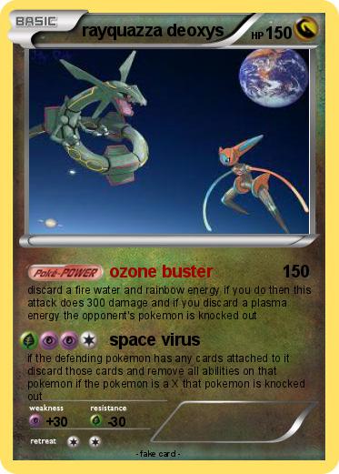 Pokemon rayquazza deoxys