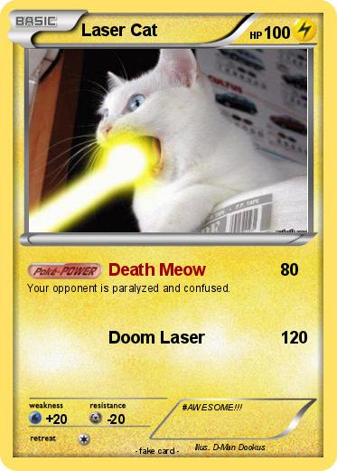 Pokemon Laser Cat