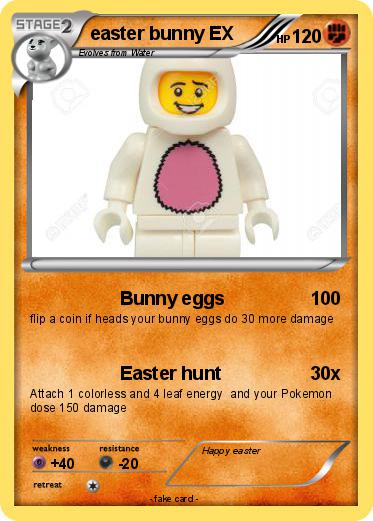 Pokemon easter bunny EX