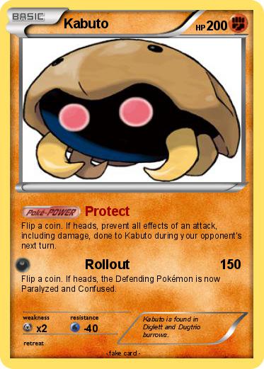 Pokemon Kabuto