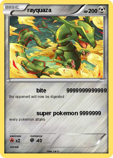 Pokemon rayquaza