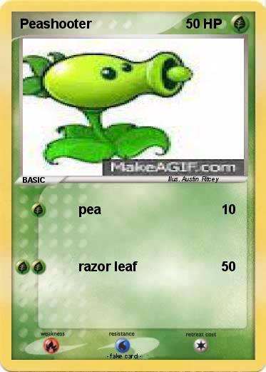 Pokemon Peashooter