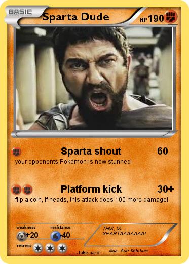 Pokemon Sparta Dude