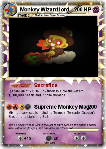 Pokemon Monkey Wizard lord