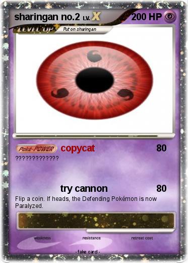 Pokemon sharingan no.2