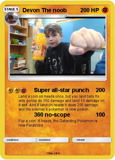 Pokemon Devon The noob